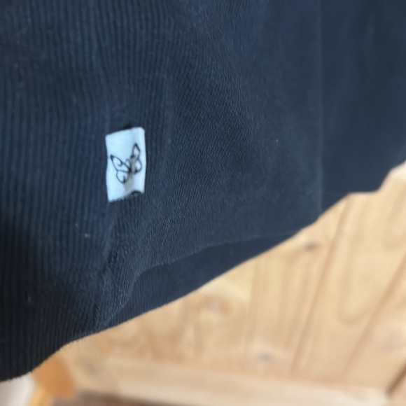 Self Esteem Black Tank Top with Red Heart and Cross Design - Picture 5 of 5